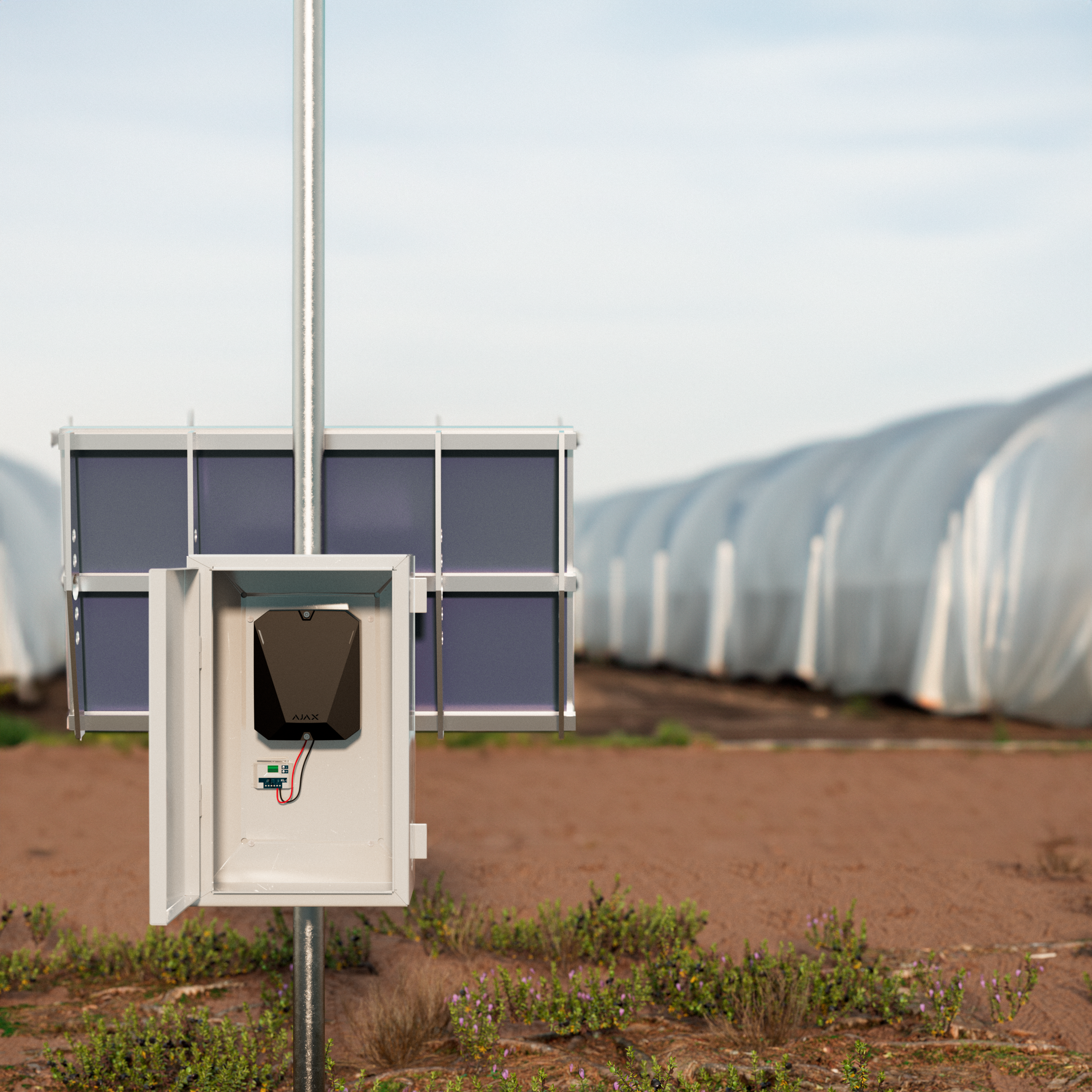 Ajax Hub BP Jeweller Schwarz Detailansicht Bild 5 | EPS