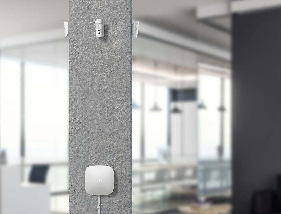 Ajax Hub 2 (4G) Jeweller Weiß | EPS