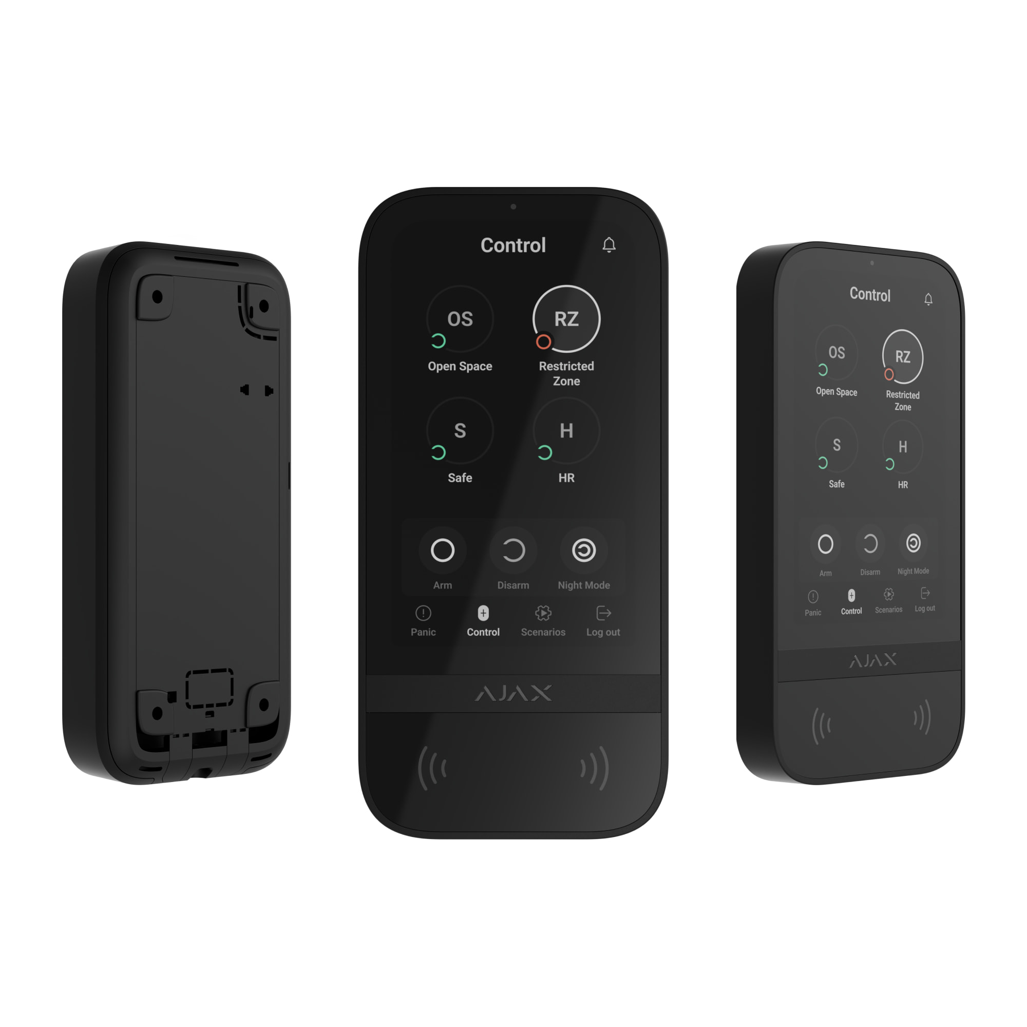 Ajax KeyPad TouchScreen Schwarz Detailansicht Bild 5 | EPS