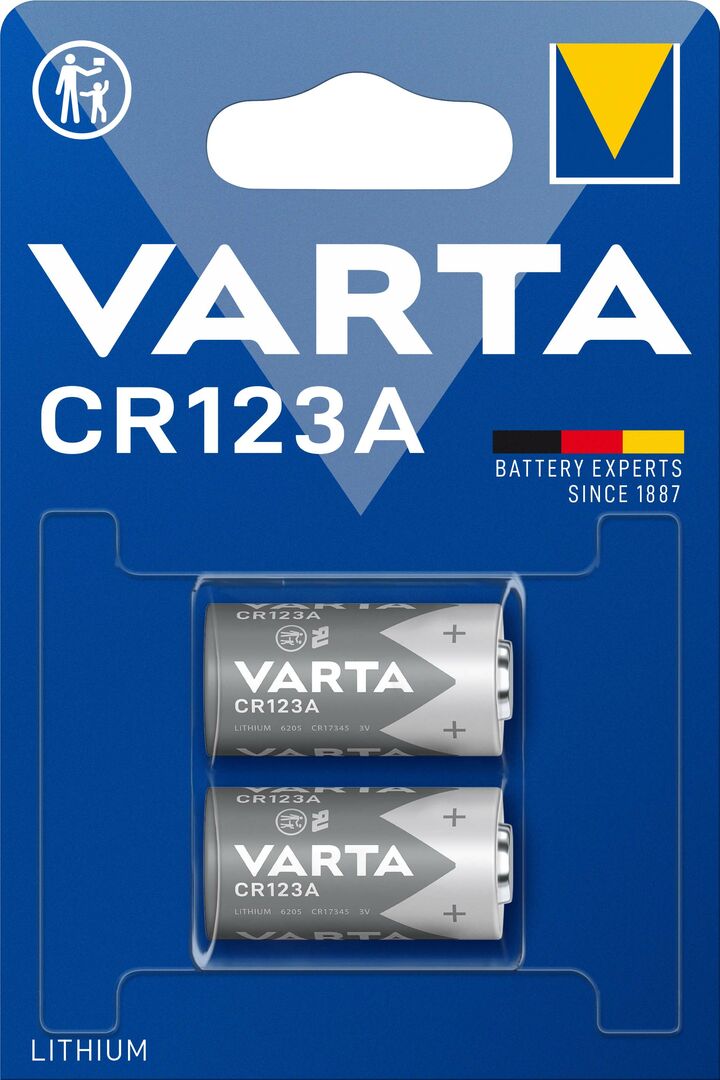 Varta BAT-3V0-CR123A.01 Lithium-Batterie-2BL | EPS