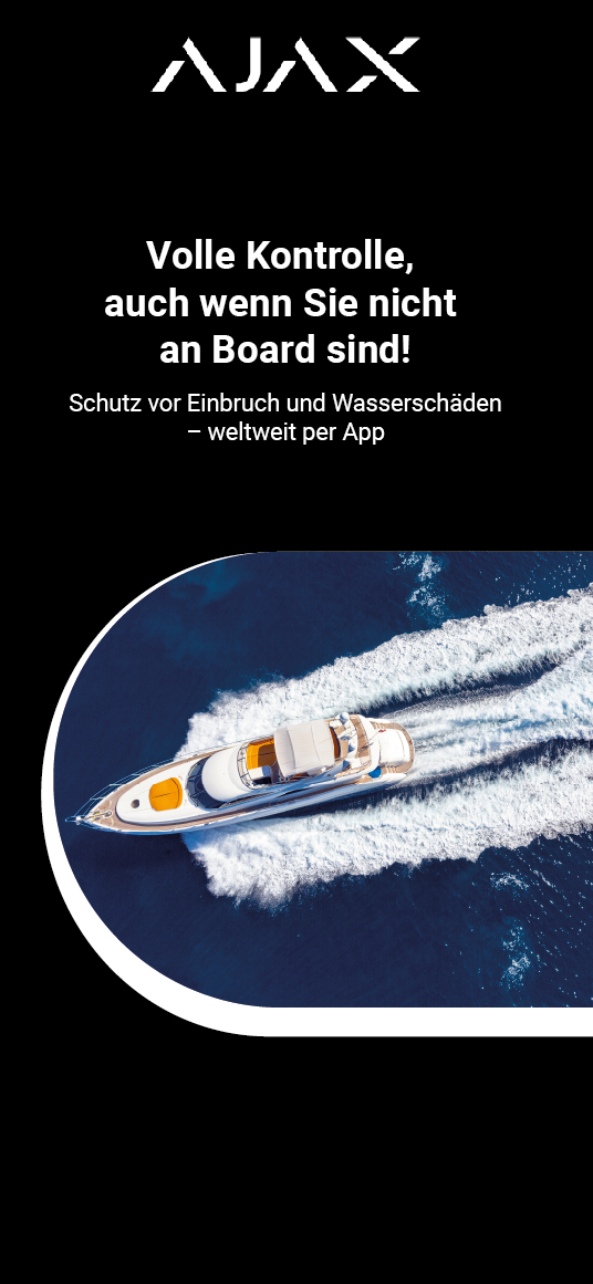 Ajax Ajax Flyer: Absicherung von Booten | EPS