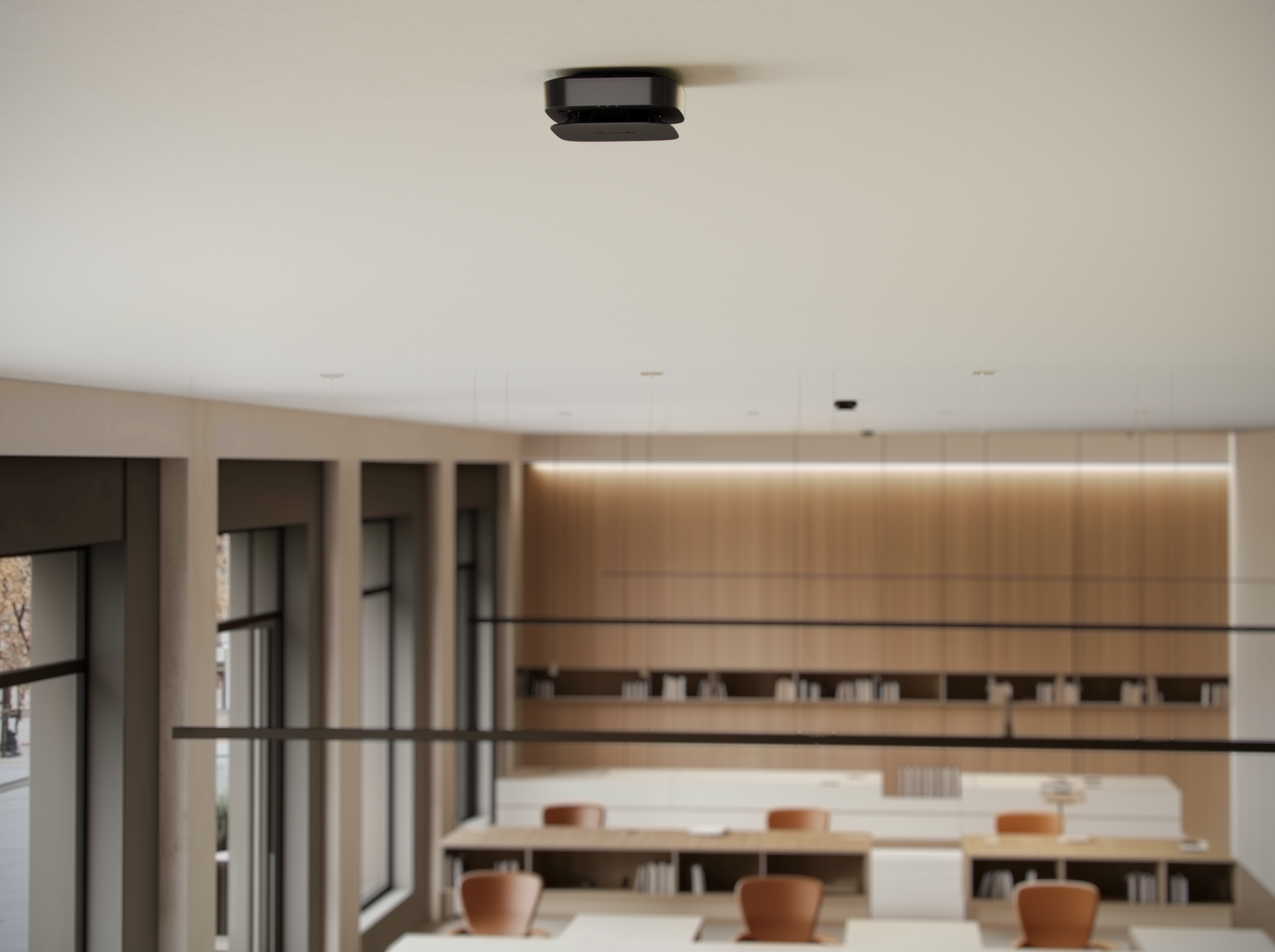 Ajax-Fire EN54 FireProtect (Smoke/Sounder)  schwarz Detailansicht Bild 12 | EPS