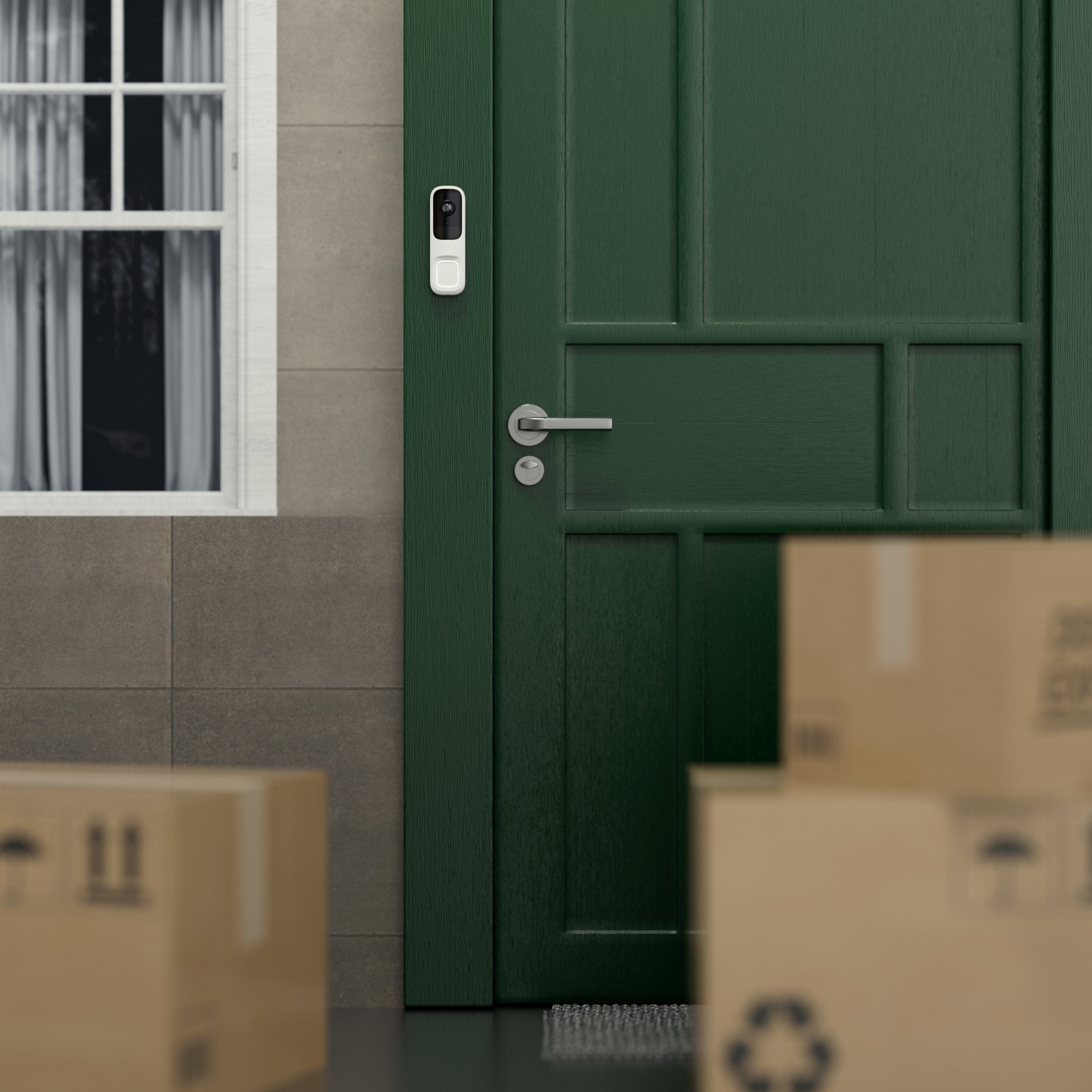 Ajax DoorBell Weiß Detailansicht Bild 9 | EPS
