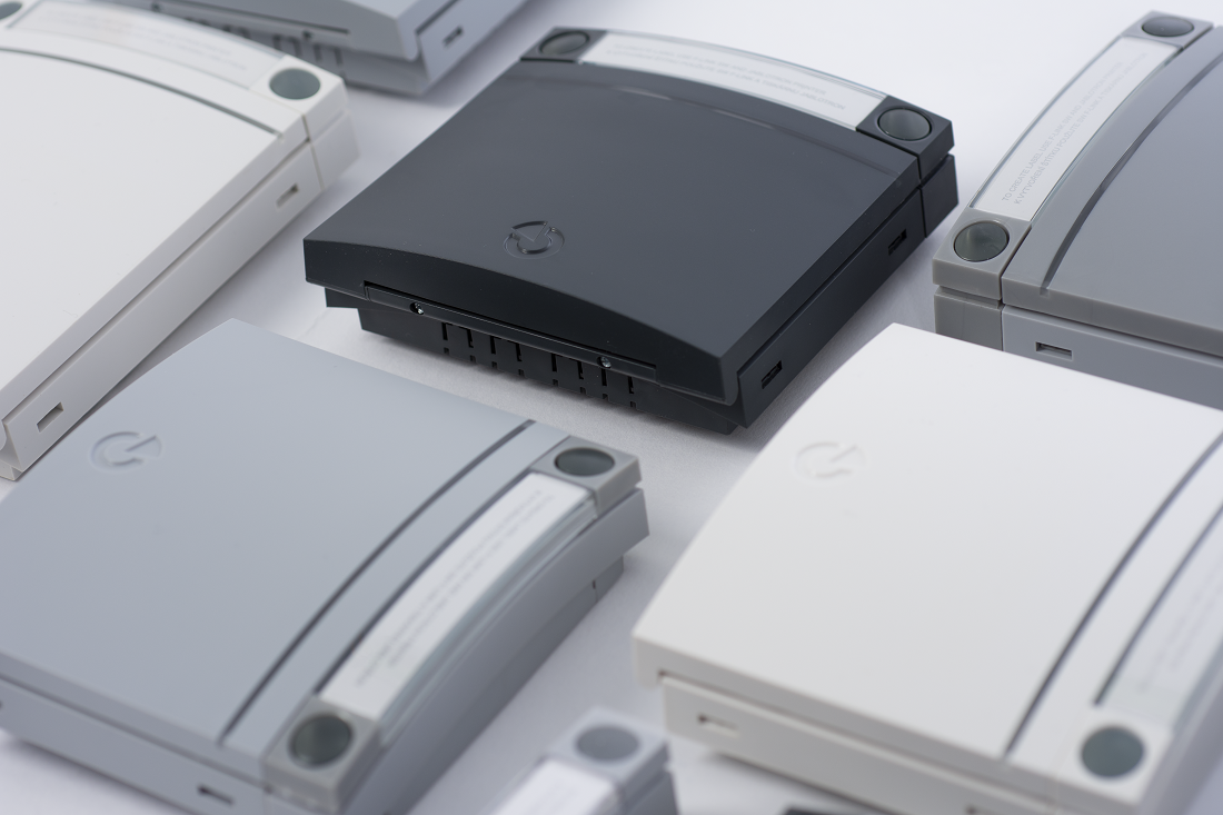 JA-113E-GR Bus-Zugangsmodul mit Tastatur und RFID - grau