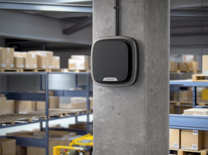 Ajax Superior StreetSiren Plus Fibra Schwarz Detailansicht Bild 2 | EPS