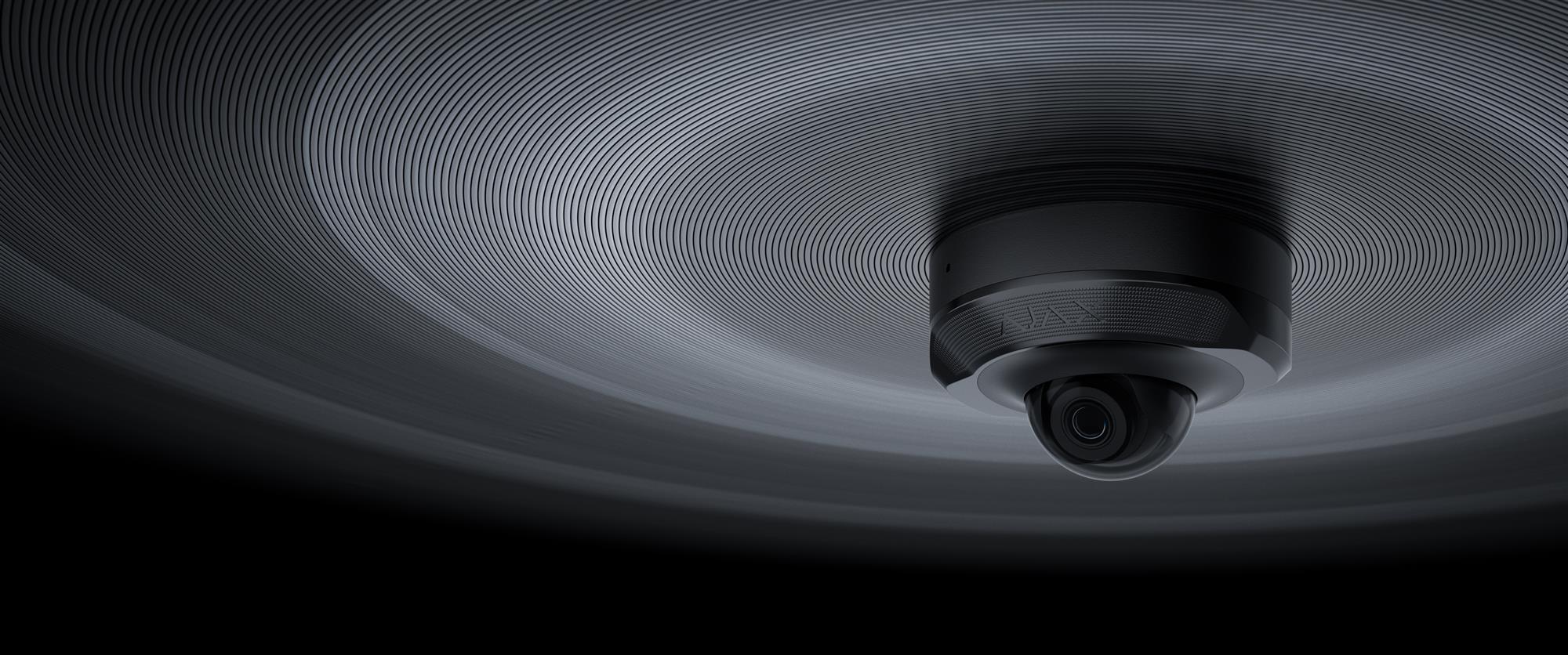 Ajax DomeCam Mini (5 Mp/2.8 mm) Schwarz Detailansicht Bild 5 | EPS
