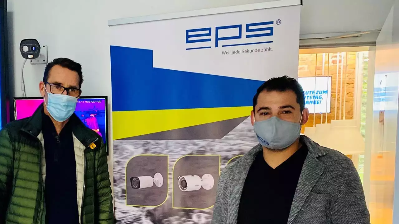 Hertha BSC: Kontaktlose Körpertepertaurmessung