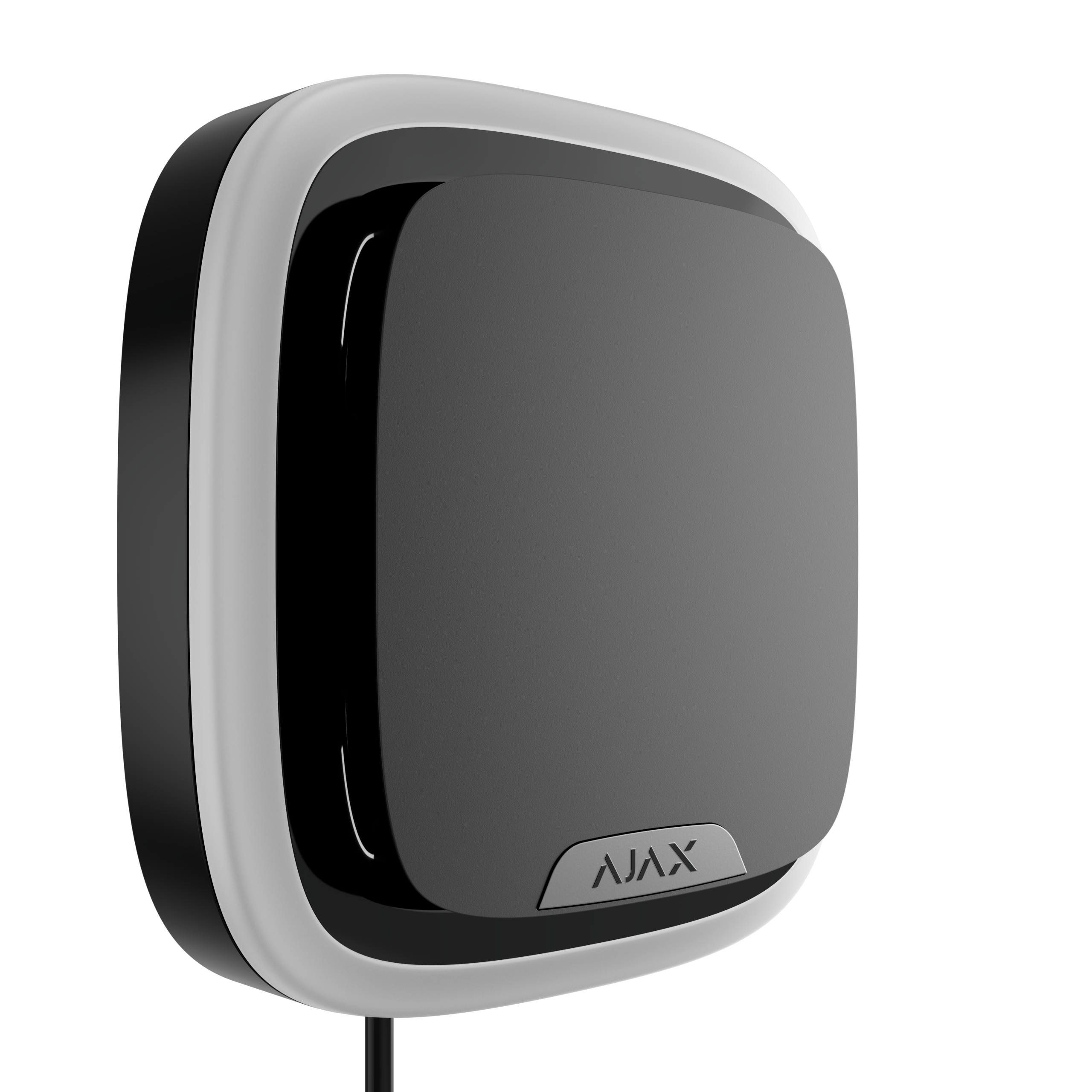 Ajax Superior StreetSiren Plus Fibra Schwarz Detailansicht Bild 3 | EPS