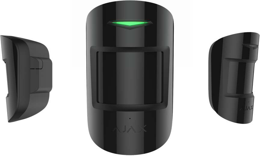 Ajax CombiProtect Schwarz Detailansicht Bild 3 | EPS