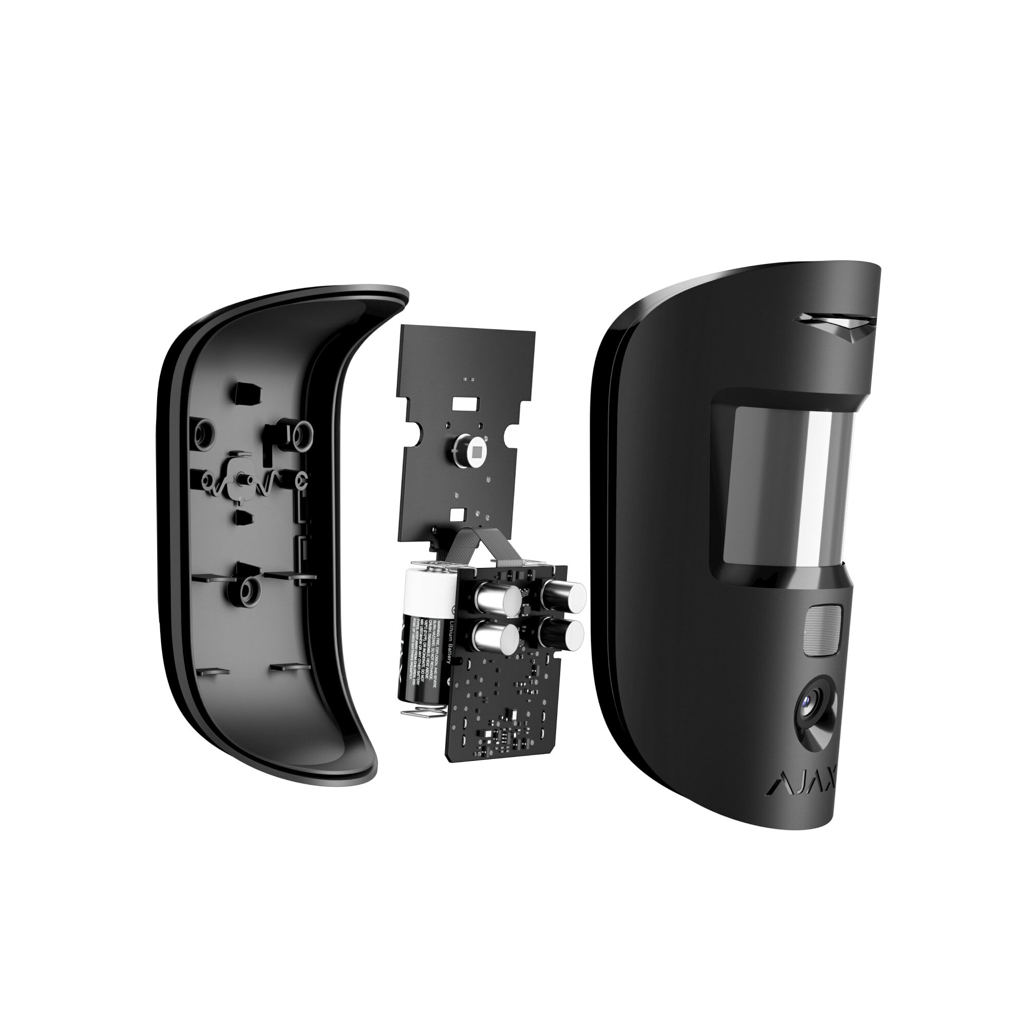 Ajax MotionCam (PhOD) Jeweller Schwarz Detailansicht Bild 2 | EPS
