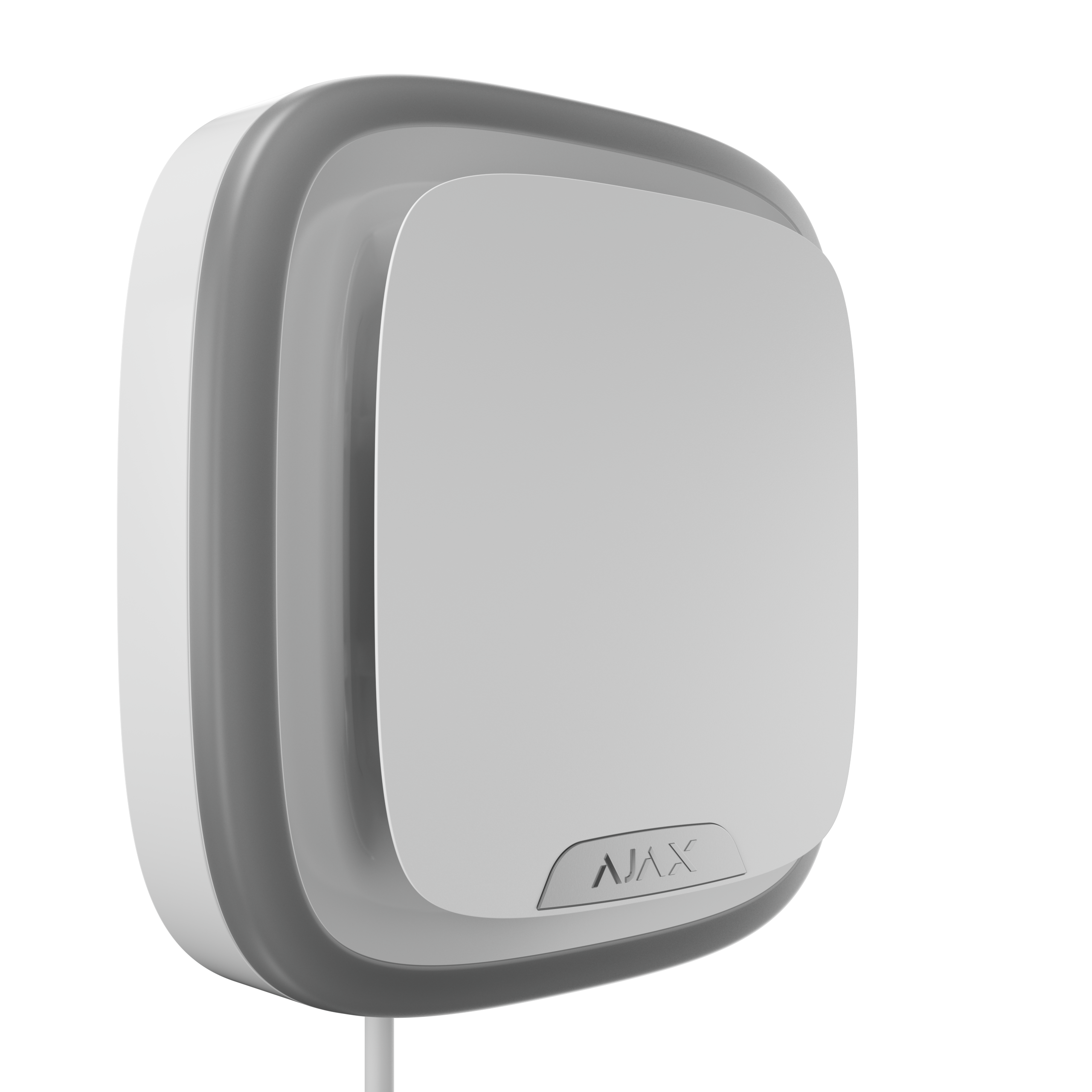 Ajax Superior StreetSiren Plus Fibra Weiß Detailansicht Bild 3 | EPS