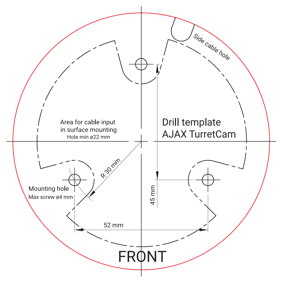 Ajax TurretCam (5 Mp/4 mm) Schwarz Detailansicht Bild 14 | EPS