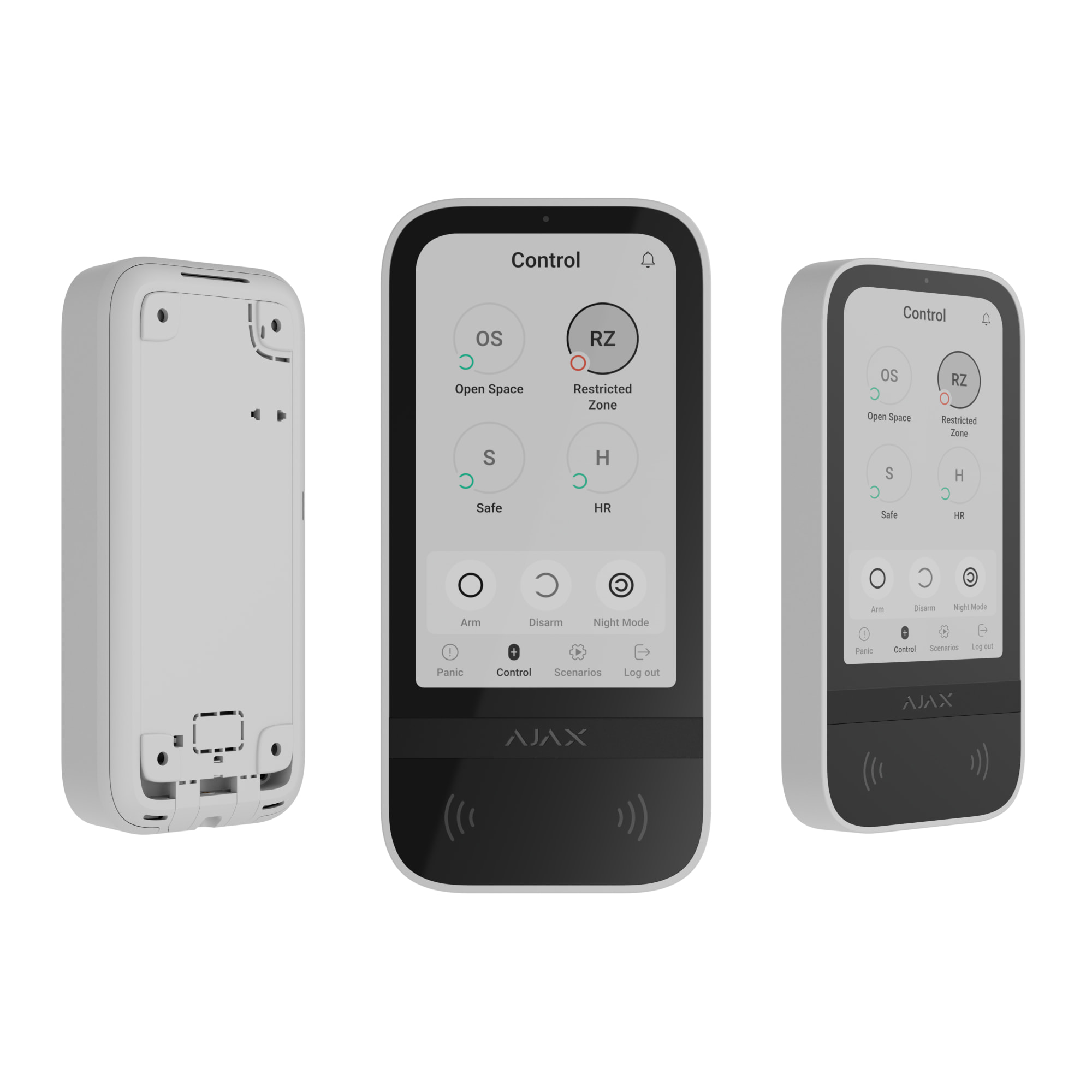 Ajax KeyPad TouchScreen Weiß Detailansicht Bild 17 | EPS