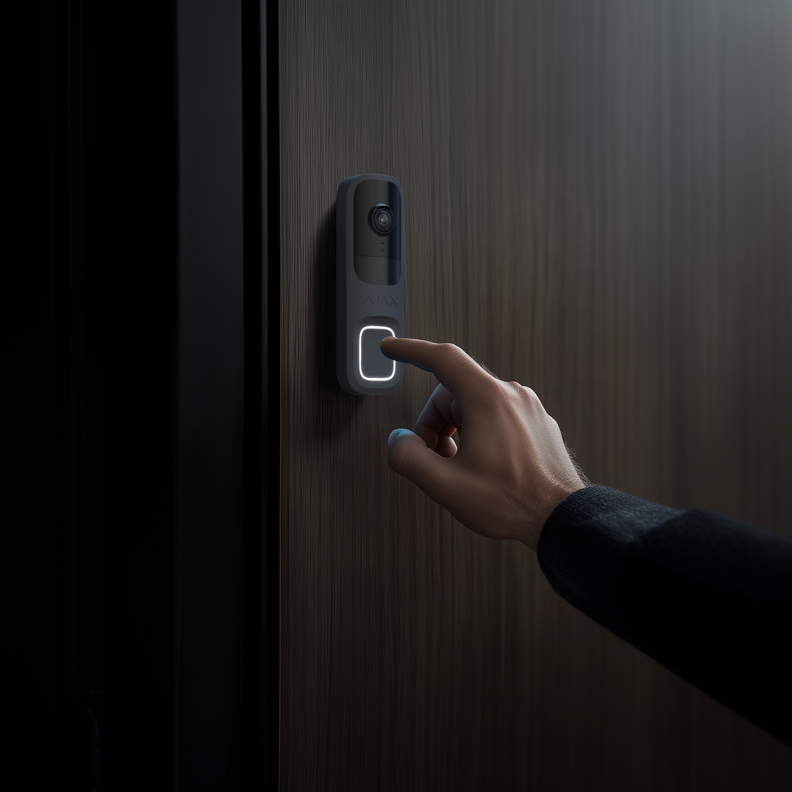 Ajax DoorBell Schwarz Detailansicht Bild 4 | EPS