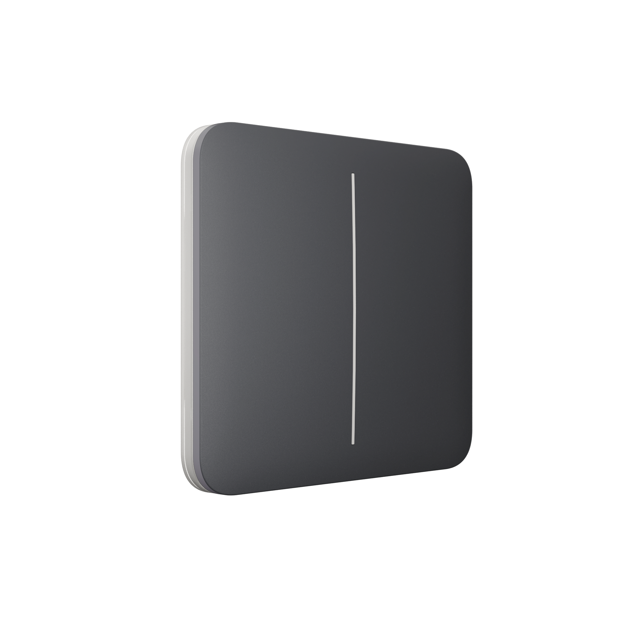 Ajax SoloButton (2-gang) Graphit | EPS